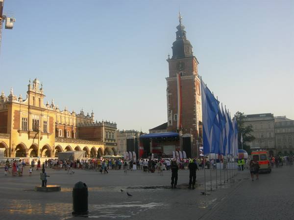 Rynek Glowny, the medieval central square
