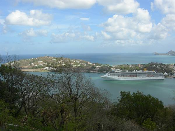 slopes of Morne Fortune