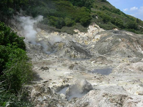 La Soufrière (Drive-In Volcano)