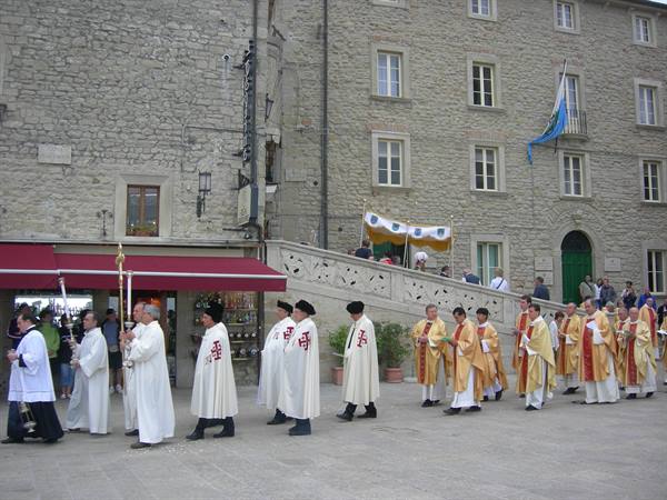procession of the honourable captains regent (corpus domini)