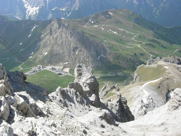panorama looking down