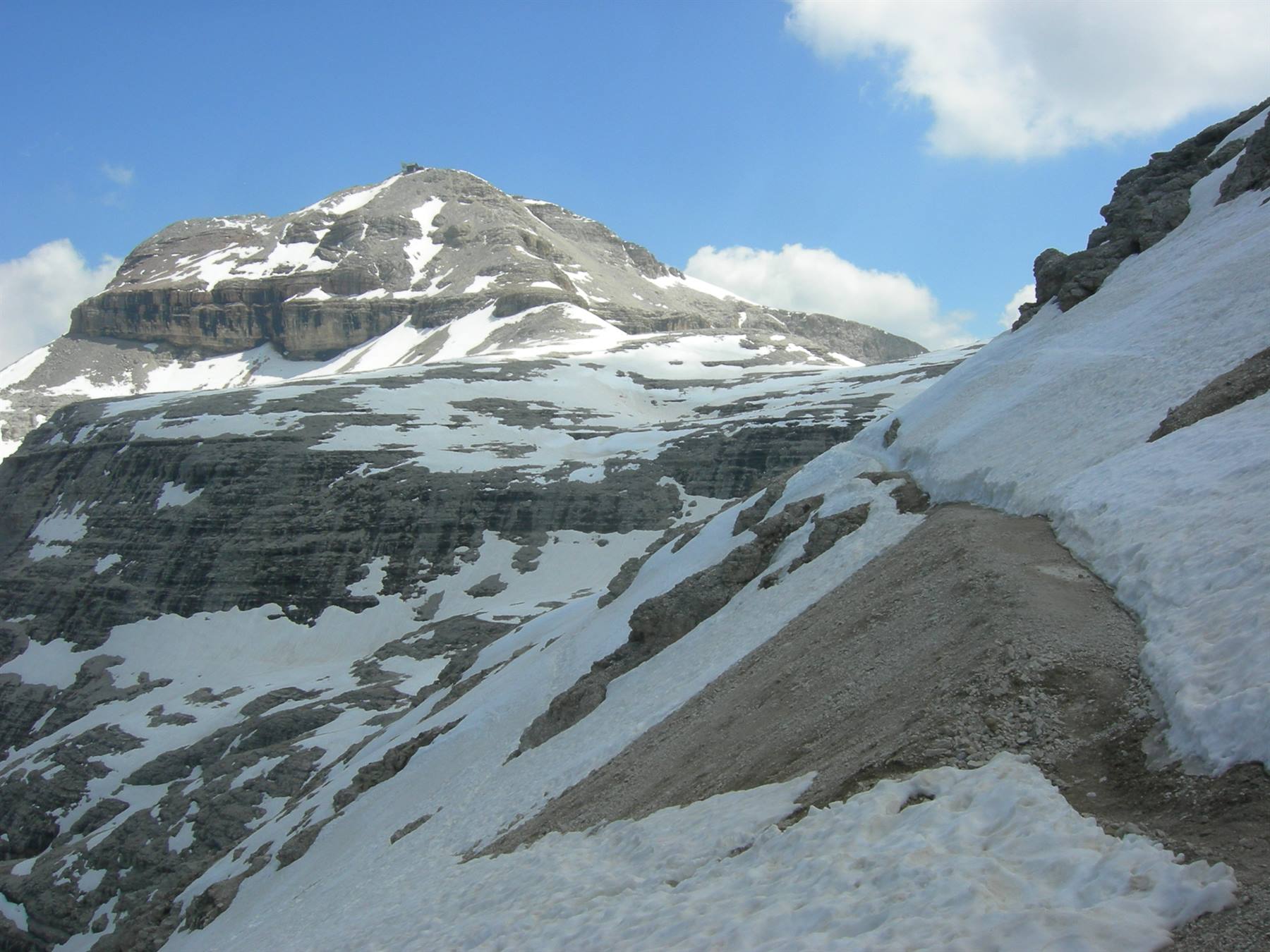 towards the piz boé