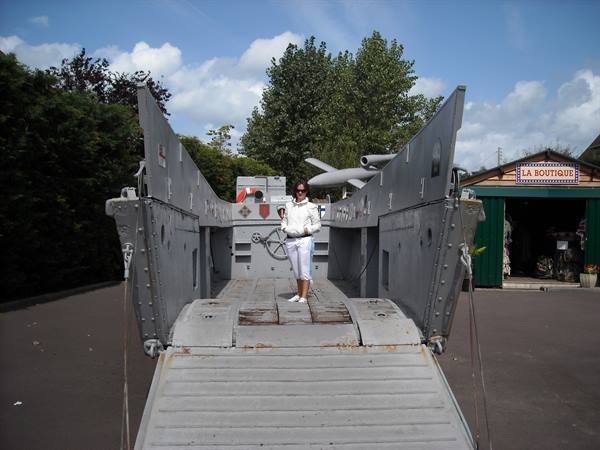American landing craft used in the film saving private ryan