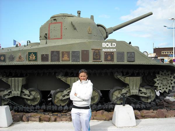 some tanks you can find along the road to D-DAY