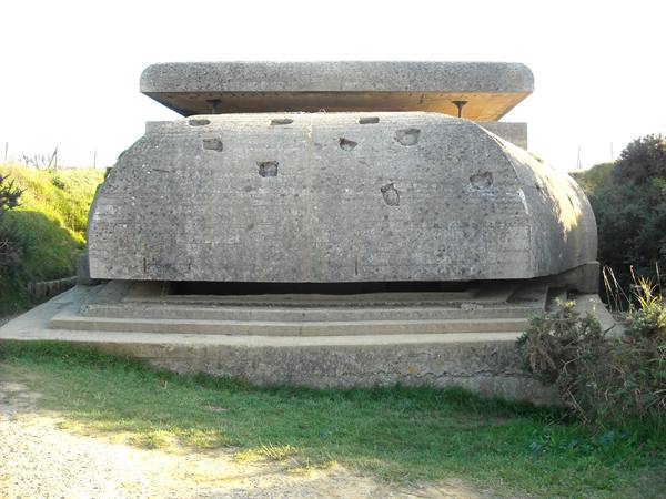 lookout bunker from here they commanded the cannons