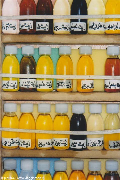 Stall of scented essences