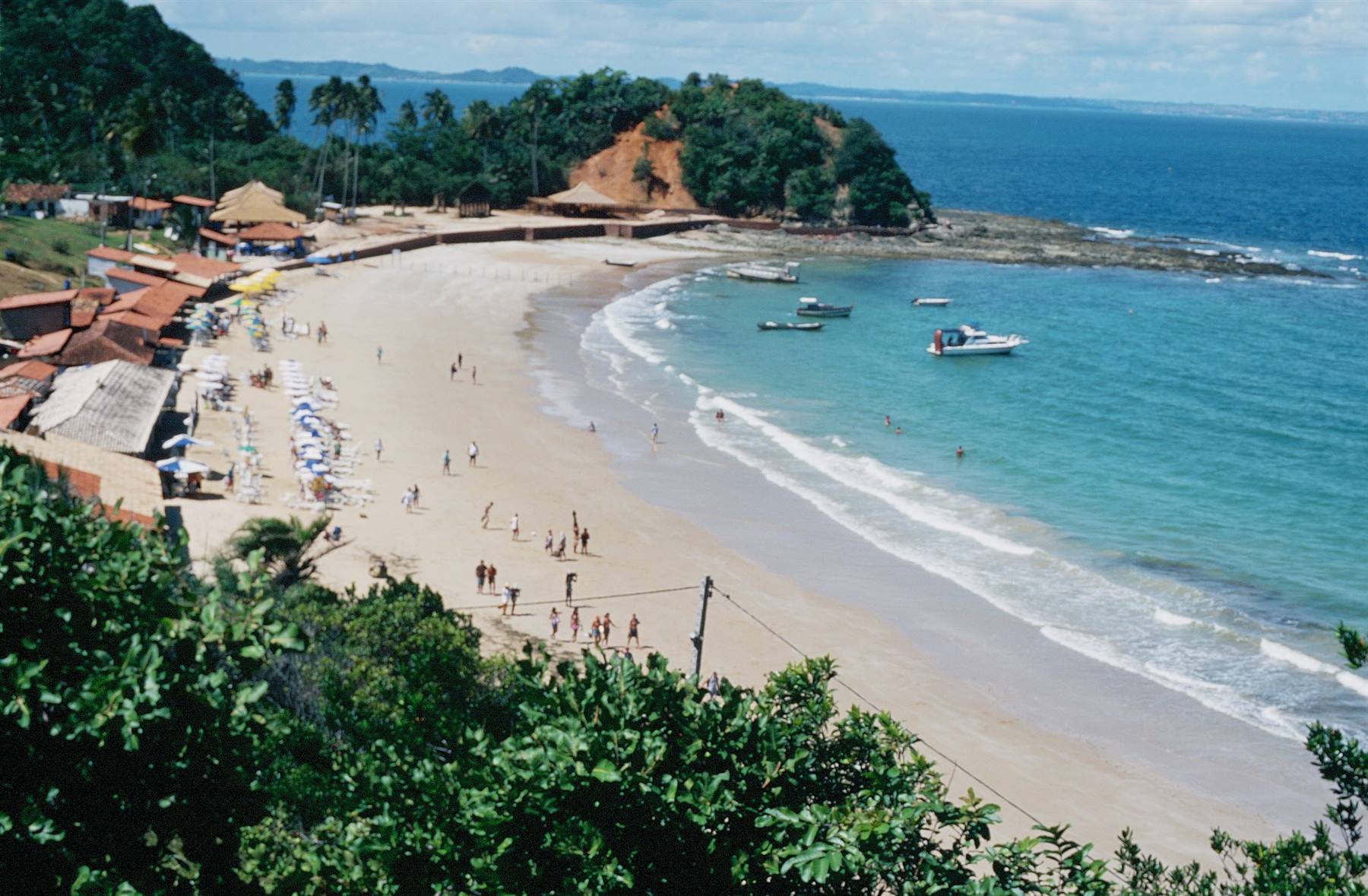 The Island of the Friars ( in the bay of Salvador)