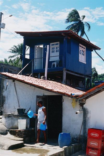 One of the many barracas de praia  on the 'orla' ( the coastal road of Salvador)