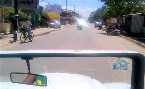Through the streets of Port Sauipe