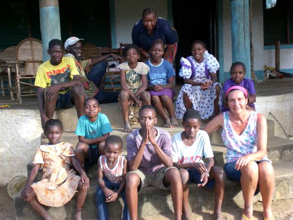 the children of the Mutangani orphanage