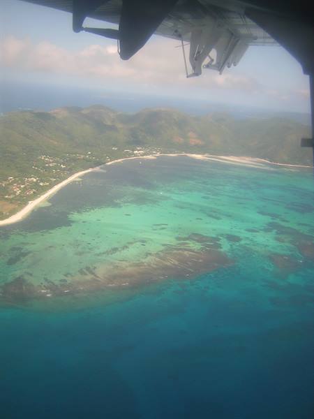 From the plane