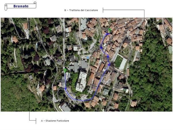 Route in Brunate
