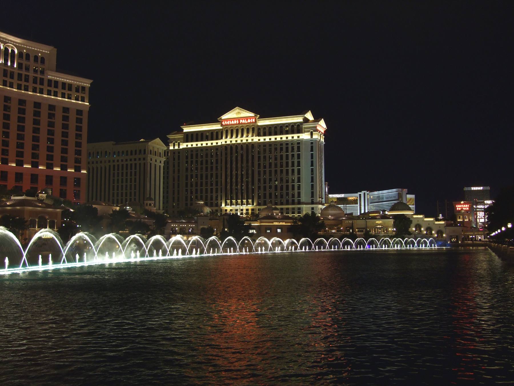 Las Vegas - The water show at the Bellagio