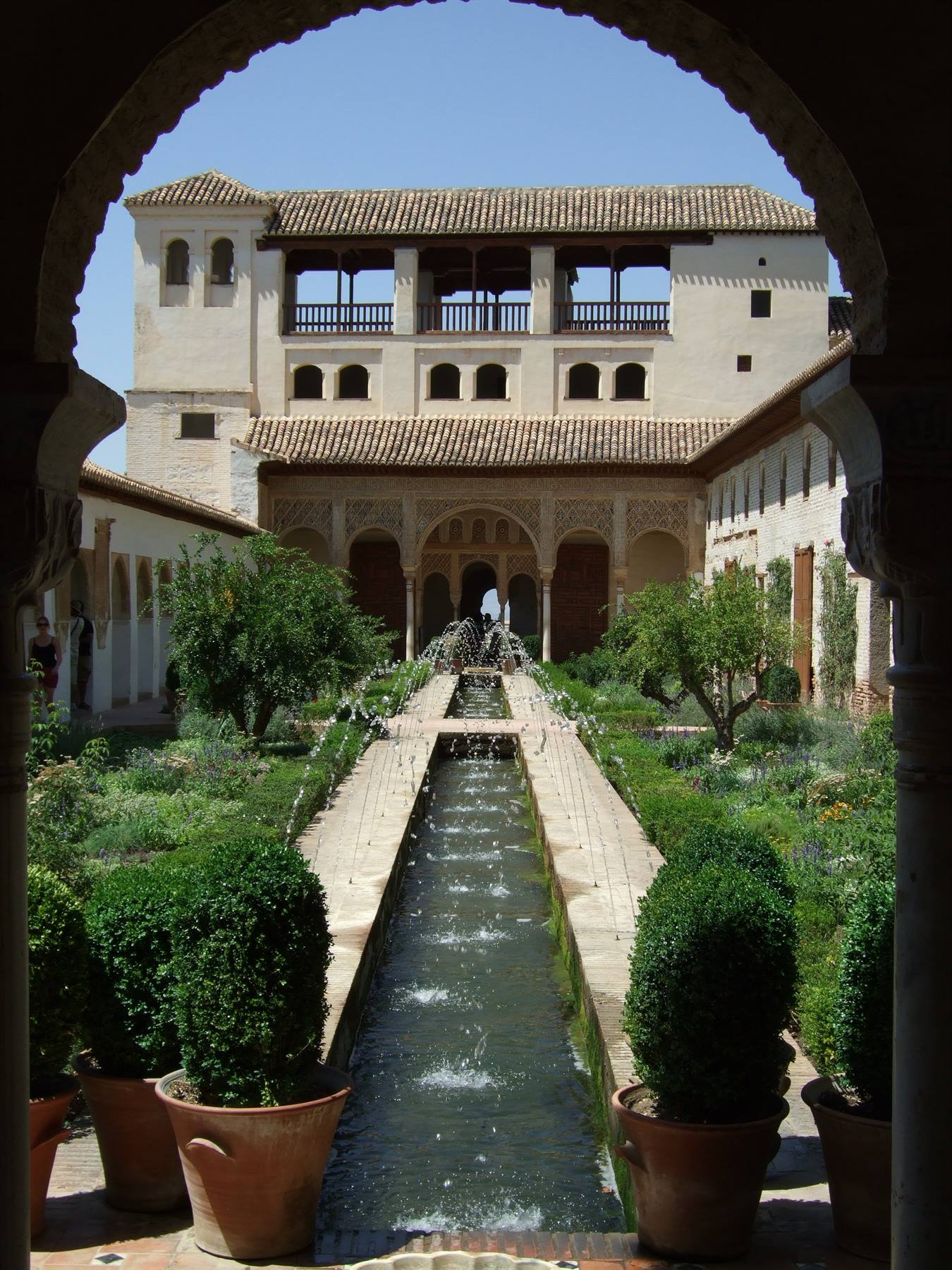 Granada - The gardens of the Generalife