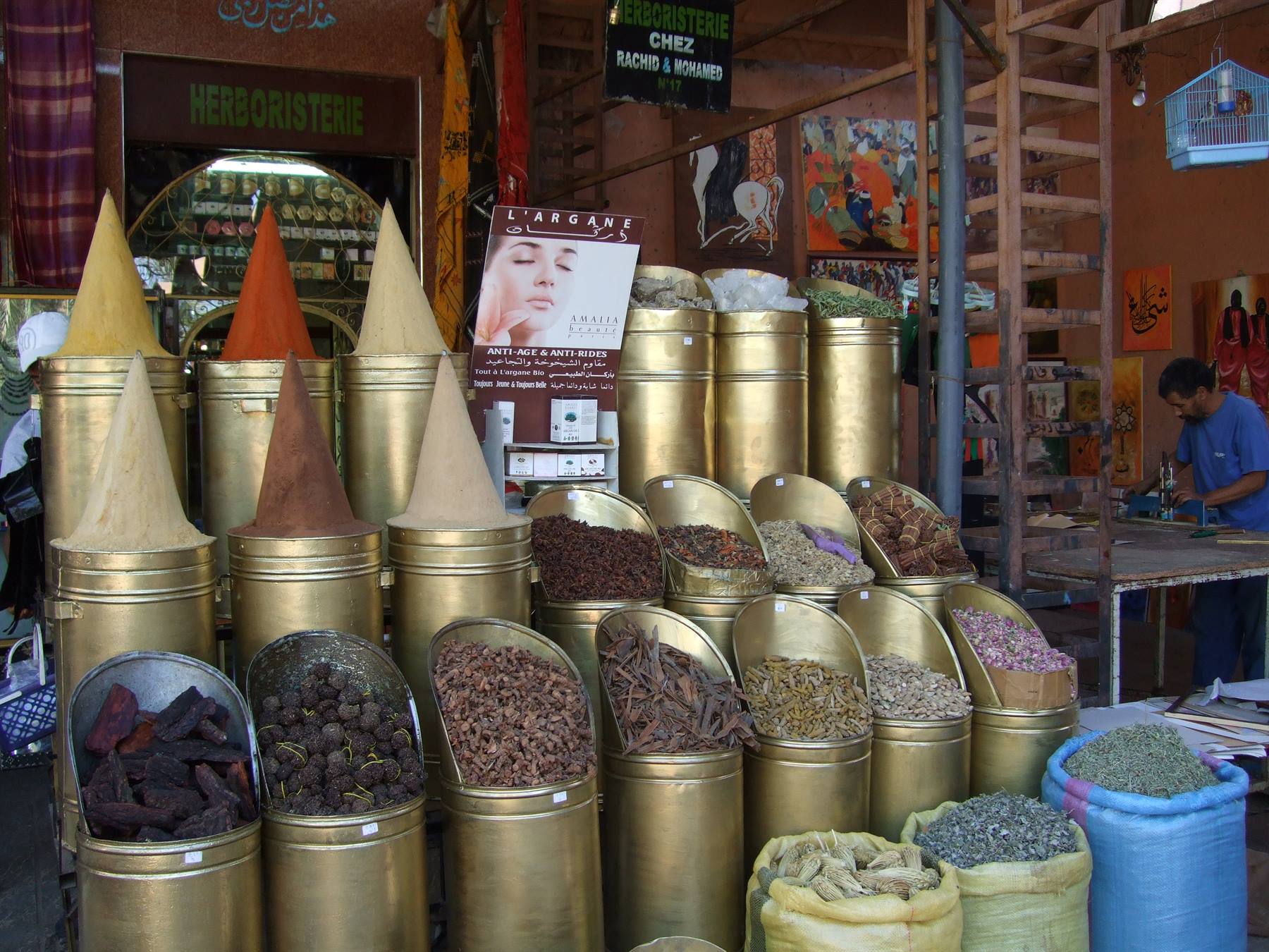 Spices in Marrakesh