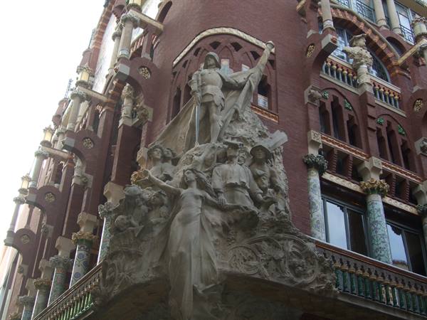 Palau de la Música Catalana in Barcelona