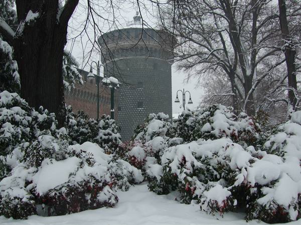 The Castello Sforzesco of Milan