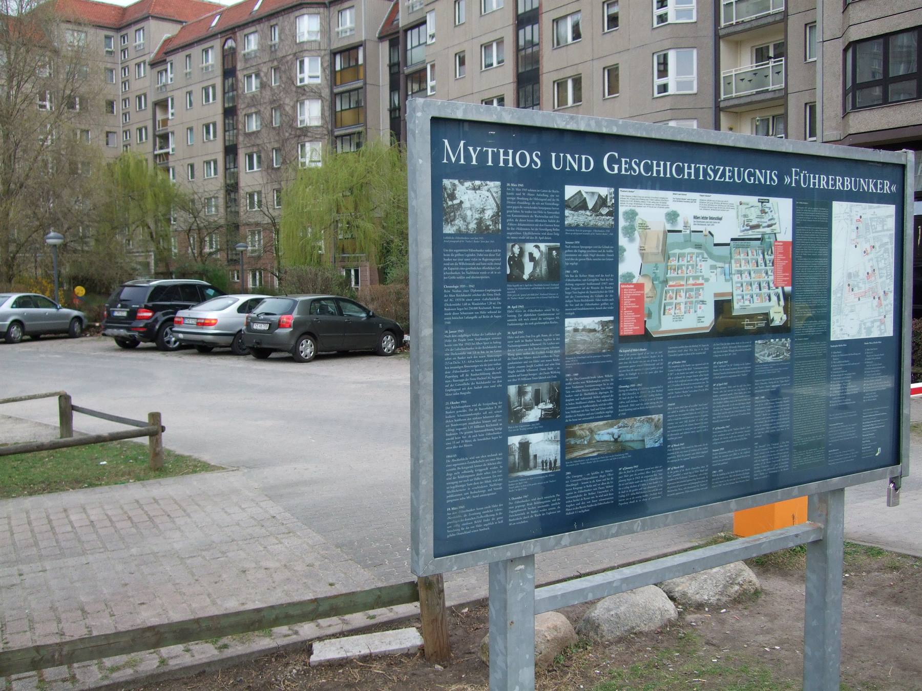Berlin - The site of Hitler's bunker