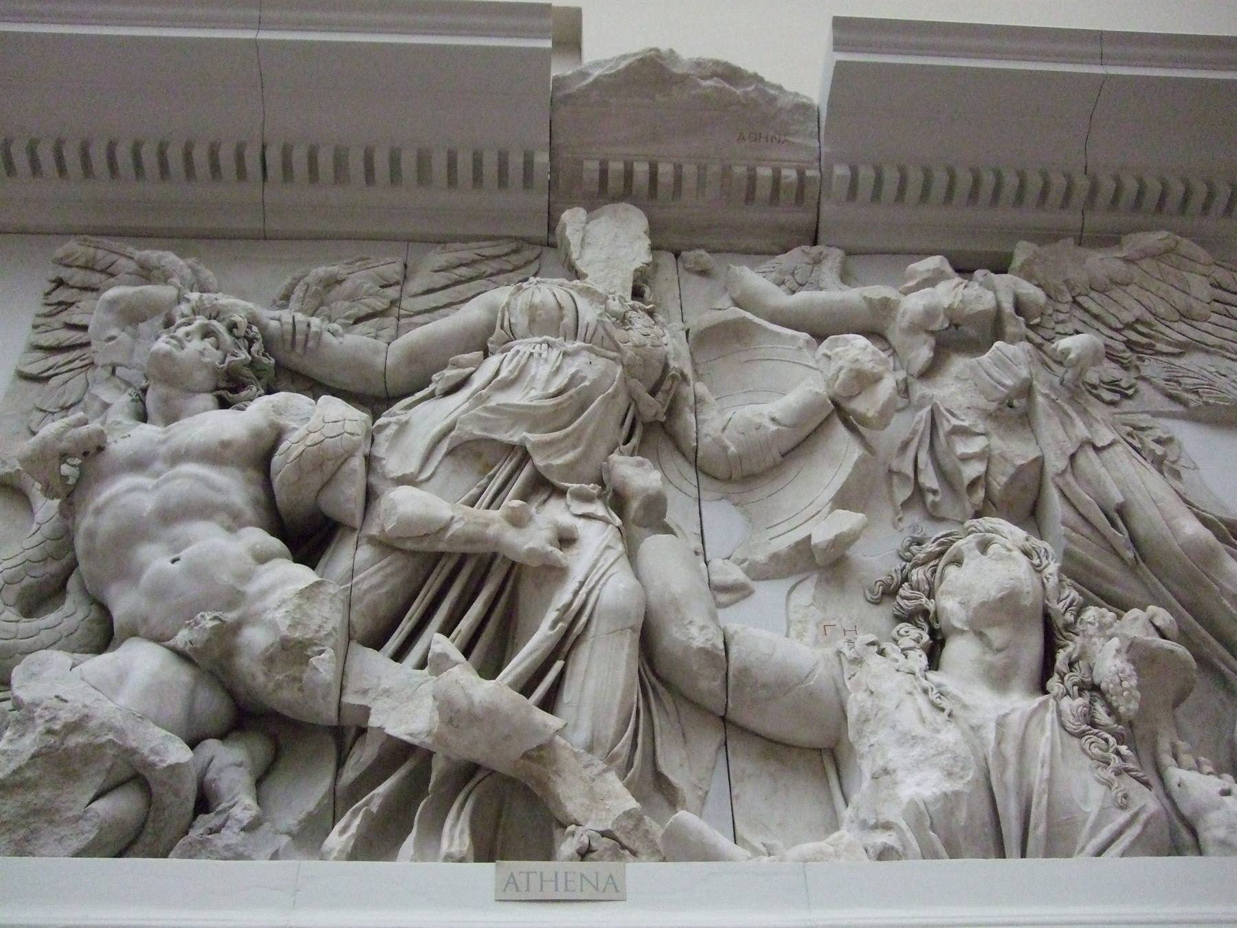 Berlin - Pergamon Altar (detail)