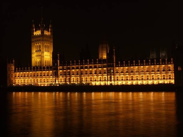 London - House of Parliament by night