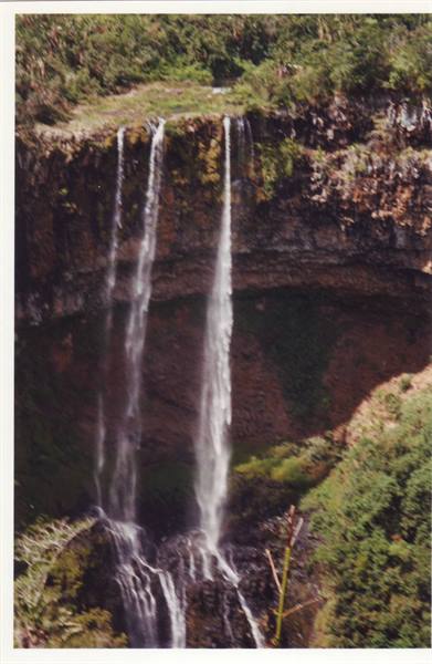 chamarel waterfall