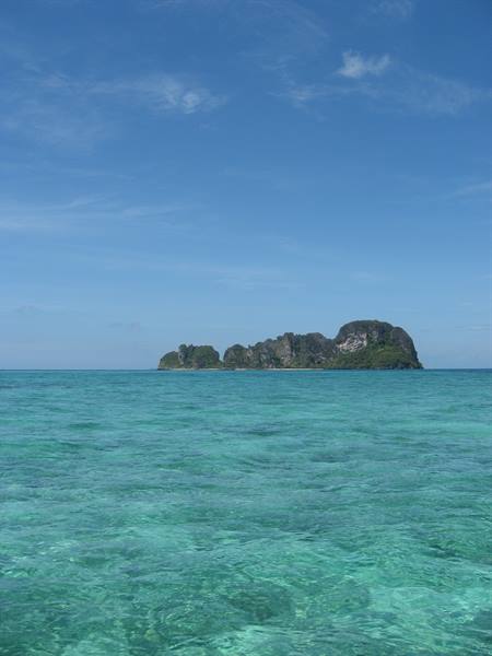 view from Bamboo island