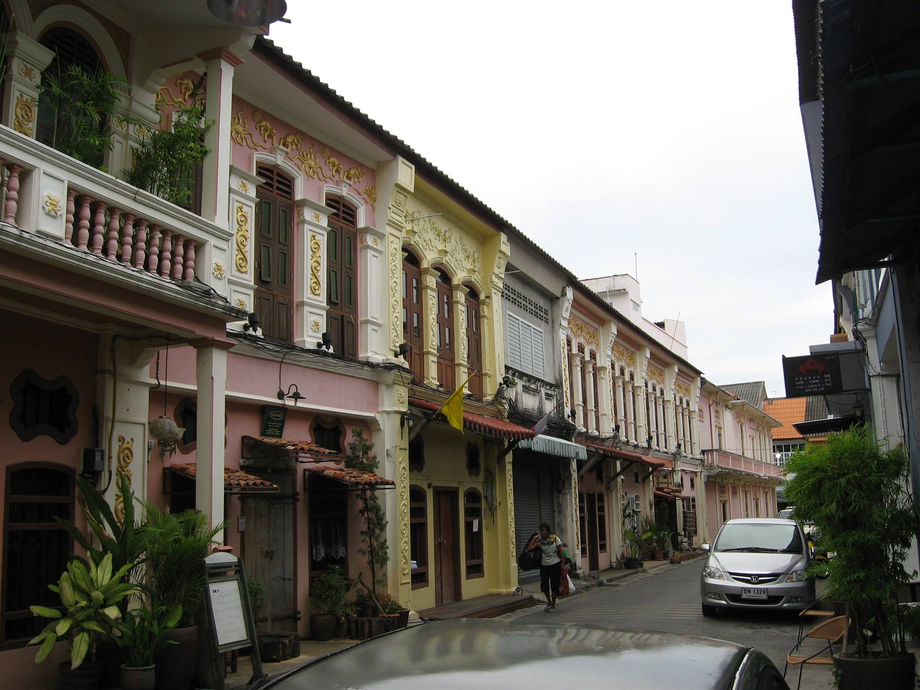 sino portuguese houses in Phuket town