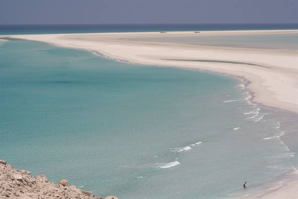 The beach of Qualansya