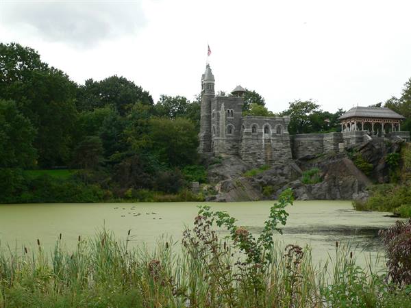 Belvedere Castle in Central Park. 
