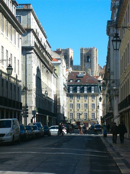01 Lisbon - 03.04 Baixa - Castelo de Sao Jorge da Rua Augusta