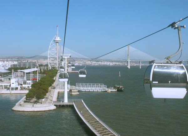 01 Lisbon - 06.13 Parque das Nações - from the cable car