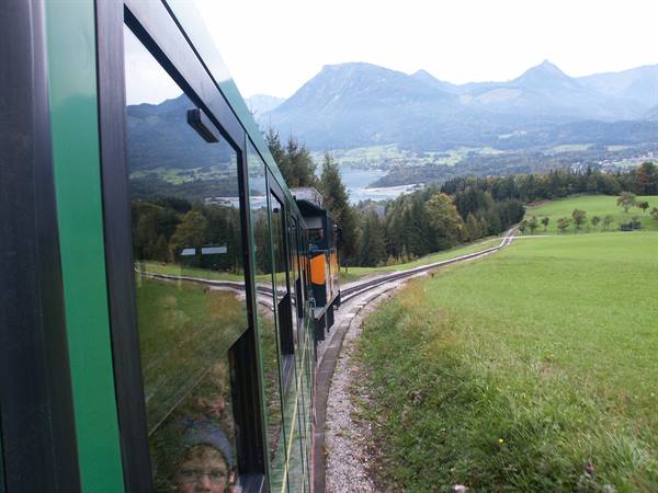 Salzkammergut 019 - St. Wolfgang - SchafbergBahn train
