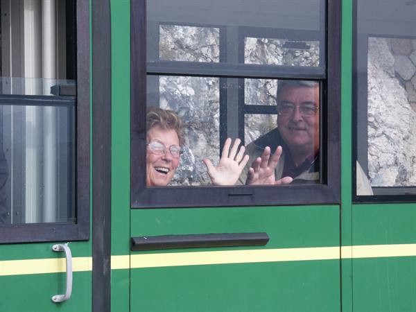 Salzkammergut 040 - St. Wolfgang - SchafbergBahn train