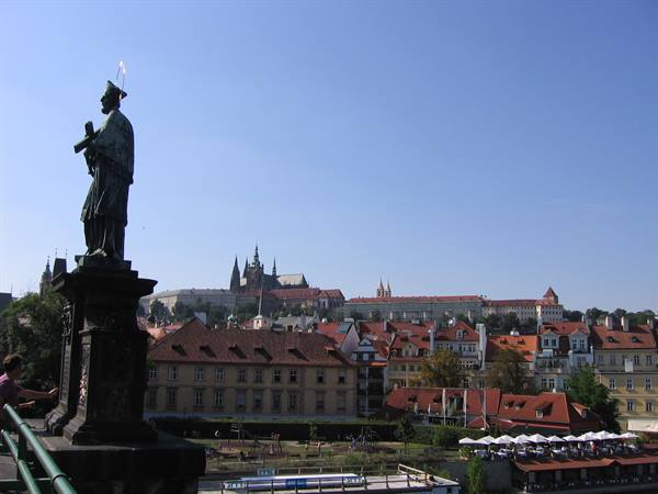 Prague, view from Charles Bridge
