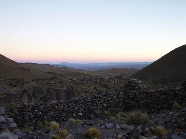 dawn on the high plateau