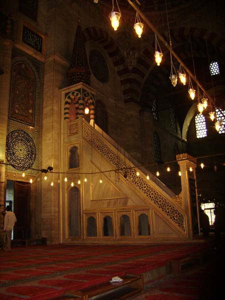 Interior Süleymaniye Mosque