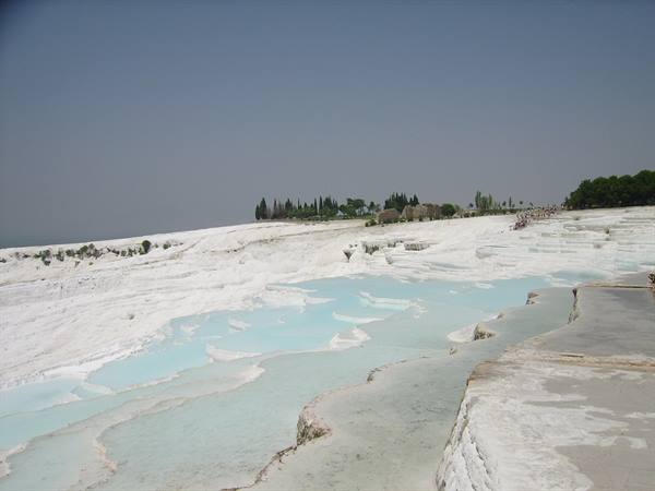 Pamukkale limestone pools