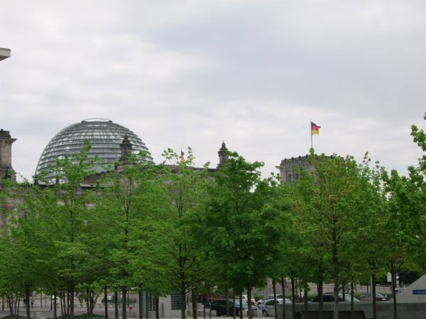 the Reichstag dome