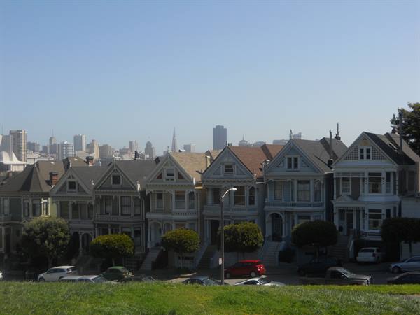 Painted Ladies at Alamo Square