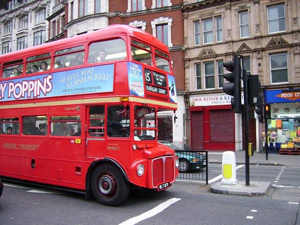 Bus at Piccadilly