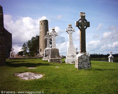 the Clonmacnoise archaeological area...1