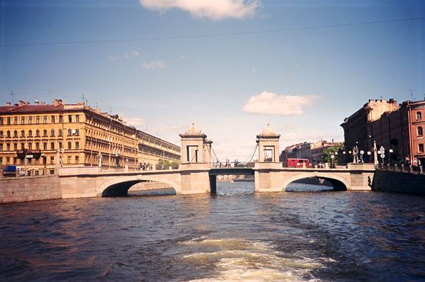 along the great river of St. Petersburg