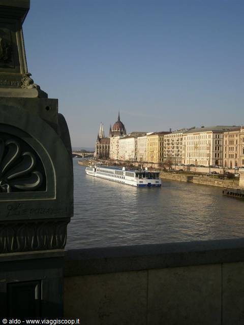 view from the chain bridge