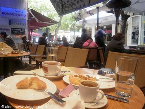the cafés