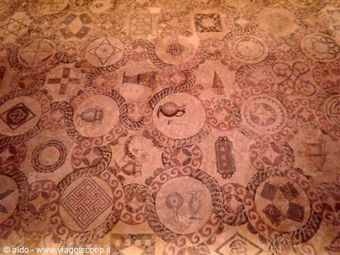 Kato Paphos archaeological site-mosaics