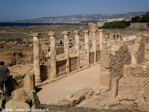 Kato Paphos archaeological site-mosaics