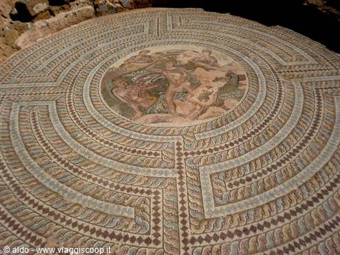 Kato Paphos archaeological site-mosaics
