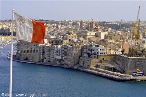 The Grand Harbour in Valletta