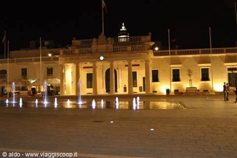 Palace Square at Night