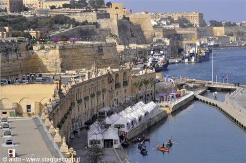 Waterfront of Valletta